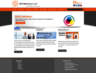 donosongroup.com screenshot
