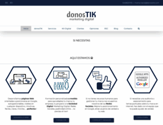 donostik.com screenshot