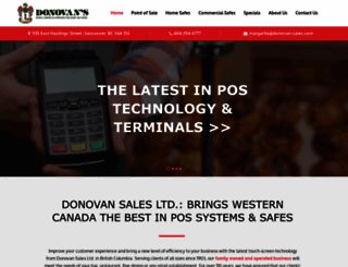 donovan-sales.com screenshot