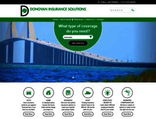donovaninss.com screenshot