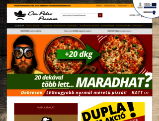 donpedropizza.hu screenshot
