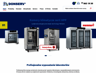 donserv.pl screenshot