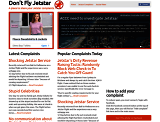 dontflyjetstar.com screenshot