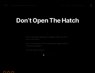dontopenthehatch.com screenshot