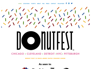 donutfest.com screenshot