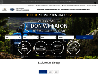 donwheaton.com screenshot