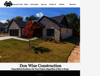 donwiseconst.com screenshot