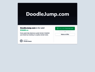 doodlejump.com screenshot