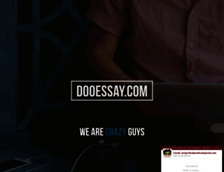 dooessay.com screenshot