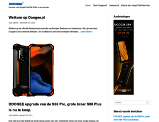 doogee.nl screenshot