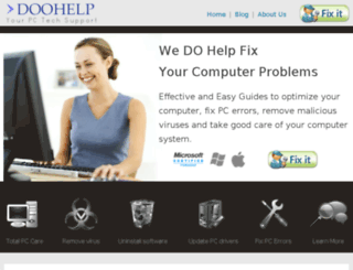 doohelp.com screenshot