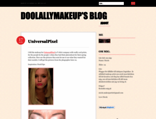 doolallymakeup.wordpress.com screenshot