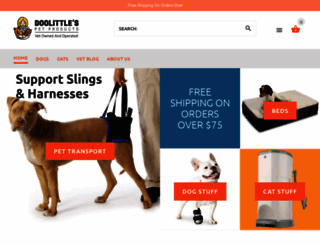 doolittlespetproducts.com screenshot