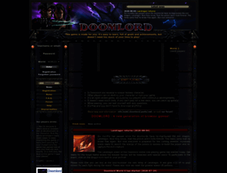 doomlord.net screenshot