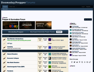 doomsdayprepperforums.com screenshot
