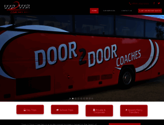 door2doorcoachesbrighton.com screenshot