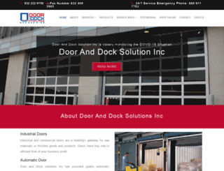 dooranddocksolutionsinc.com screenshot