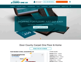 doorcountycarpetone.com screenshot