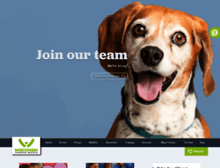 doorcountyhumanesociety.org screenshot