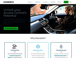 doordeck.com screenshot