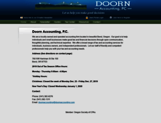 doornaccounting.com screenshot