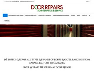doorrepairs.com.au screenshot