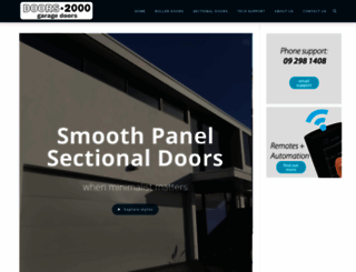 doors2000.co.nz screenshot