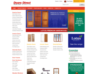 doorsdirect.co.za screenshot