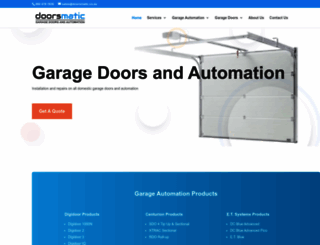 doorsmatic.co.za screenshot