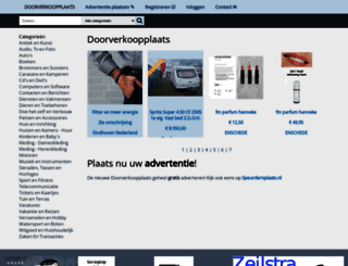 doorverkoopplaats.nl screenshot