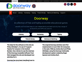 doorwayonline.org.uk screenshot