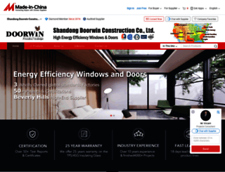 doorwin.en.made-in-china.com screenshot