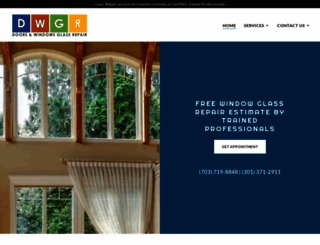 doorwindowglassrepair.com screenshot