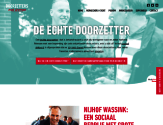 doorzettersmetdromen.nl screenshot
