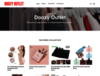 doozy-outlet.myshopify.com screenshot