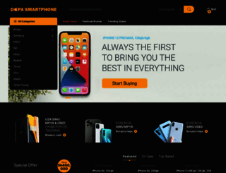 dopasmartphones.com screenshot