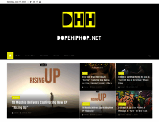 dopehiphop.net screenshot