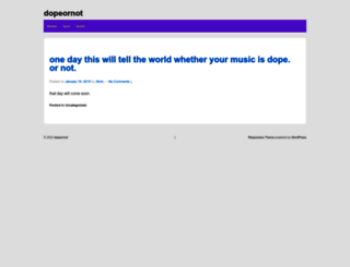 dopeornot.com screenshot