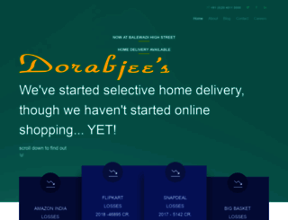 dorabjees.com screenshot