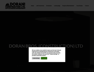 doranbrosconstruction.co.uk screenshot