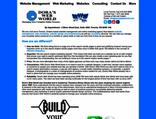 doraswebworld.com screenshot