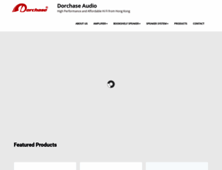 dorchase-audio.com screenshot
