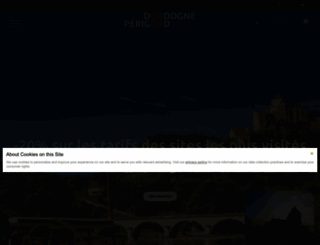 dordogne-perigord-tourisme.fr screenshot
