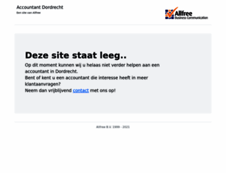 dordrecht-accountant.nl screenshot