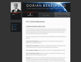 dorianberesford.com screenshot