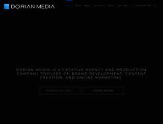 dorianmediagroup.com screenshot