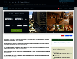 dorisol-recife-grand.hotel-rez.com screenshot