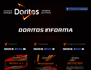 doritos.com.ve screenshot