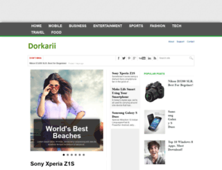 dorkarii.blogspot.com screenshot