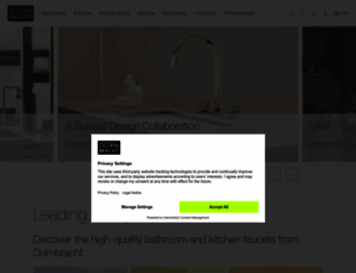 dornbracht.de screenshot